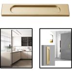 Microcase Metal Sürgülü Kapı Çekmece Pencere Sineklik Vb. Için Yapışkanlı Kol Tutacağı -AL4758