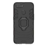 Microcase Oppo F9 F9 Pro Batman Serisi Yüzük Standlı Armor Kılıf