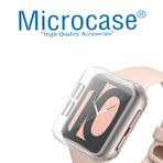 Microcase Oppo Watch 41 Mm Önü Kapalı Tasarım Silikon Kılıf - Şeffaf