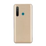 Microcase Realme 5i Premium Matte Silikon Kılıf - Gold