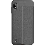 Microcase Samsung Galaxy A10 Leather Tpu Silikon Kılıf