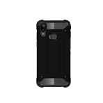Microcase Samsung Galaxy A10S King Serisi Armor Perfect Koruma Kılıf - Siyah