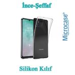 Microcase Samsung Galaxy A31 İnce 0.2 mm Soft Silikon Cep Telefonu Kılıfı