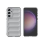 Microcase Samsung Galaxy A35 5g Miami Serisi Darbeye Dayanıklı Silikon Kılıf - AL3420 (Açık Gri)