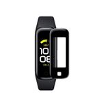 Microcase Samsung Galaxy Fit 2 Tam Kaplayan Kavisli Ekran Koruyucu 3d Pet Film - Siyah