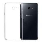 Microcase Samsung Galaxy J4 Plus Ultra İnce 0.2 mm Soft Silikon Kılıf - Şeffaf