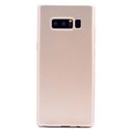 Microcase Samsung Galaxy Note 8 Premium Matte Silikon TPU Altın Kılıf