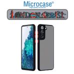 Microcase Samsung Galaxy S21 Fe 5g London Serisi Darbeye Dayanıklı Kılıf - Buzlu Siyah