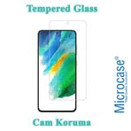 Microcase Samsung Galaxy S21 Fe Tempered Glass Cam Ekran Koruyucu