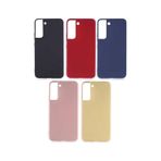 Microcase Samsung Galaxy S22 Plus Premium Matte Silikon Siyah Cep Telefonu Kılıfı