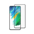 Microcase Samsung Galaxy S22 Plus Tam Kaplayan Çerçeve Cam -Siyah