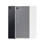 Microcase Samsung Galaxy Tab A 8.0 2019 T290 T295 Tablet Silikon Soft Kılıf - Şeffaf