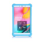Microcase Samsung Galaxy Tab A 8.0 inch 2019 T295 T295 T297 Tablet Standlı Silikon Kılıf - Turkuaz