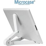Microcase Samsung Galaxy Tab S10 Lite Tablet Uyumlu Gri Çanta + Türkçe Bluetooth Klavye +Mouse + Standı - Yeşil AL5161 - Açık Yeşil