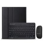 Microcase Samsung Galaxy Tab S7 FE SM-T733 12.4 inch Bluetooth Klavye ve Mouse + Standlı Kılıf - BKK6