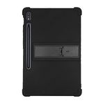 Microcase Samsung Galaxy Tab S7 FE SM-T733 12.4 inch Tablet için Standlı Silikon Kılıf - Siyah AL3309