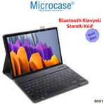 Microcase Samsung Galaxy Tab S7 T870 Tablet Bluetooth Klavyeli Standlı Kılıf - Bkk1