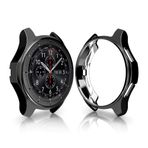 Microcase Samsung Galaxy Watch 42 mm Önü Açık Tasarım Silikon Kılıf - Siyah