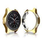 Microcase Samsung Galaxy Watch 46 mm Önü Açık Tasarım Silikon Kılıf - Gold