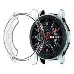 Microcase Samsung Galaxy Watch 46 mm Silikon Şeffaf Kılıf
