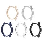 Microcase Samsung Galaxy Watch 6 Classic 47mm Önü Açık Sert Slim Rubber Kılıf - AL3172 (Gold)