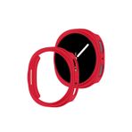 Microcase Samsung Galaxy Watch 8 40mm Önü Açık Tasarım Rubber Silikon Kılıf - AL3172 (Pembe)