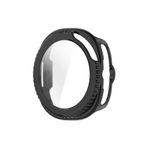 Microcase Samsung Galaxy Watch 8 44mm Önü Kapalı Silikon Kılıf - AL3173 (Gold)