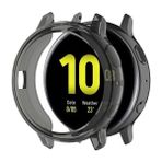 Microcase Samsung Galaxy Watch Active 2 44 mm Önü Açık Tasarım Silikon Kılıf - Füme