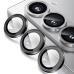 Microcase Samsung Galaxy Z Fold 6 Kamera Camı Lens Koruyucu Halka Set - AL8114 (Gümüş)