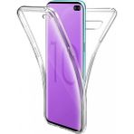 Microcase Samsung S10 Plus 360 Tpu Serisi Ön Arka Full Cover Şeffaf Kılıf