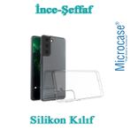 Microcase Samsung S21 Plus İnce 0.2 Mm Soft Silikon Kılıf Şeffaf