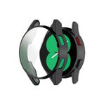 Microcase Samsung Watch FE 40mm Önü Kapalı Silikon Kılıf - AL3173 (Lacivert)