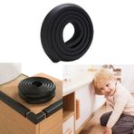 Microcase Sarmal Sünger Bebek ve Çocuk Köşe Kenar Koruyucu Kesilebilir 200 cm - AL5236 - Siyah