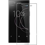 Microcase Sony Xperia XZ1 Tempered Glass Cam Ekran Koruma Saydam
