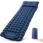 Microcase Su Geçirmez Pompasız Ayakla Şişen Tek Kişilik Katlanabilir Şişme Outdoor Kamp Yatağı AL4525