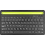 Microcase Tablet ve Telefon Koymalı Standlı Bluetooth Klavye - AL3047 - Siyah