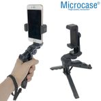 Microcase Telefonlar İçin Mini El Tutucu Tripod Vlog Video Fotoğraf - Model Al2461