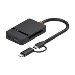 Microcase Type C Lightning USB 3.0 Çift Kart Okuyucu 8in1 USB Otg Sd/tf - AL4586