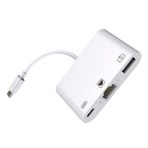 Microcase Type-c To Ethernet Usb Kamera Adaptörü - Beyaz - Al2474