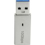 Microcase Type-C To USB 3.0 Çevirici Dişi-Erkek Şarj Data Aktarım - AL2847 - Gümüş