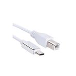 Microcase Type-C Yazıcı Kablosu Type-C to USB B Çevirici - 5 metre AL4330