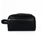 Microcase Unisex 2 Gözlü Günlük Portföy Tıraş Makyaj Kuzu Derisi El Çantası-AL4433