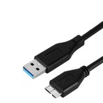 Microcase Usb 3.0 Harici Hdd Hard Disk Kablosu 1 M - Siyah Al2826