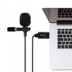 Microcase Usb Girişli Bilgisayar Laptop Pc Mac Youtuber Yaka Mikrofonu Al2563