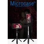 Microcase Uzaktan Kumandalı Bluetooth Selfie Çubuğu 3 Ayaklı 60 cm Tripod - K06
