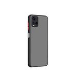 Microcase Vivo Y21S London Serisi Sert Kılıf - Buzlu Siyah