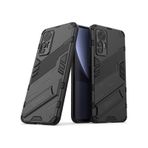 Microcase Xiaomi Mi 12 Lite Matrix Serisi Armor Standlı Kılıf