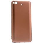 Microcase Xiaomi Mi 5S Premium Mat Silikon Tempered Cam + Altın Kılıf