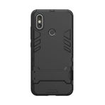 Microcase Xiaomi Mi 8 Alfa Serisi Armor Standlı Perfect Protect Koruma Kılıf