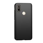 Microcase Xiaomi Mi 8 SE Slim Sert Köşeli Rubber Kılıf - Siyah